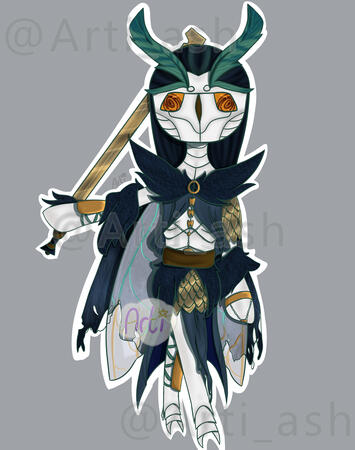 Comm for the_mad_owl on tiktok